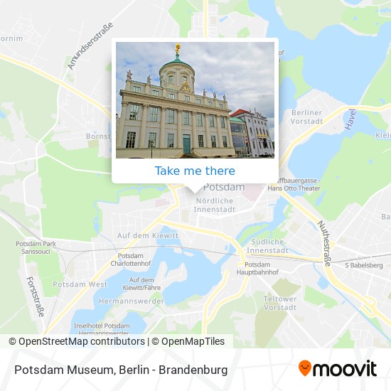 Potsdam Museum map