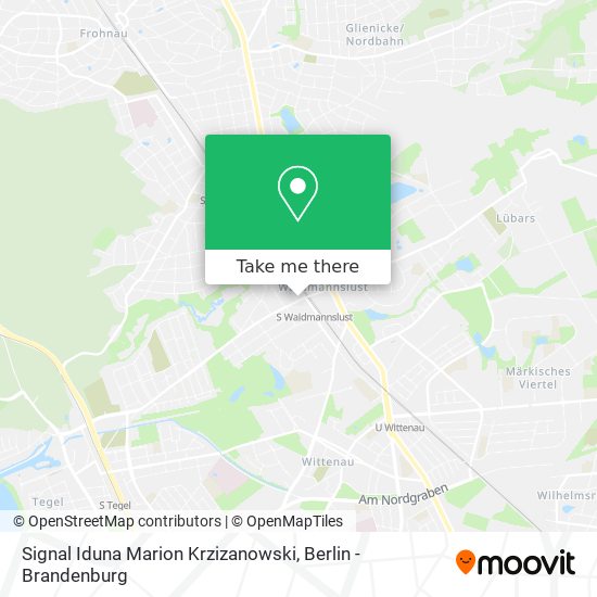 Signal Iduna Marion Krzizanowski map