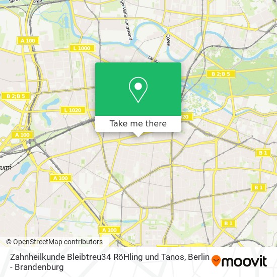 Zahnheilkunde Bleibtreu34 RöHling und Tanos map