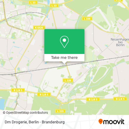 Dm Drogerie map