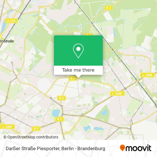 Darßer Straße Piesporter map