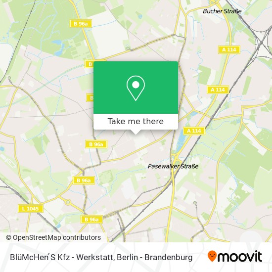 BlüMcHen ́S Kfz - Werkstatt map