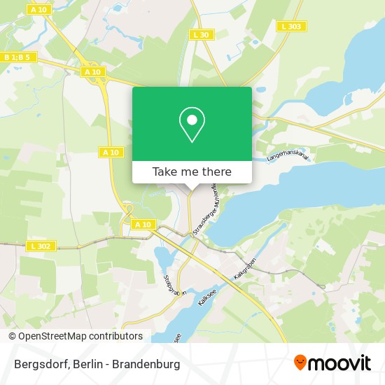 Карта Bergsdorf