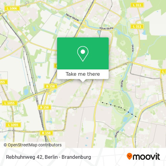 Rebhuhnweg 42 map