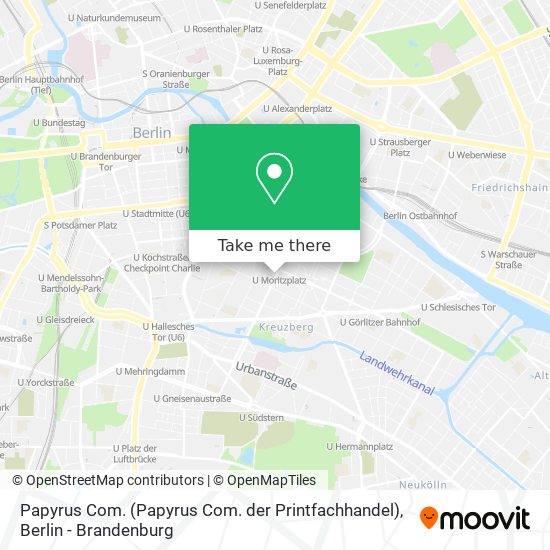 Papyrus Com. (Papyrus Com. der Printfachhandel) map