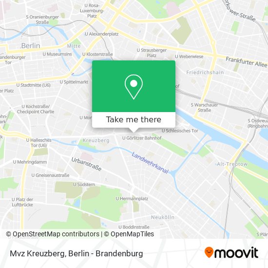 Карта Mvz Kreuzberg