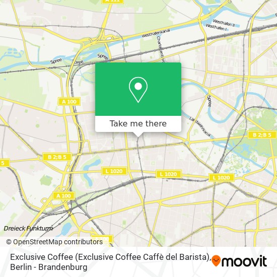 Exclusive Coffee (Exclusive Coffee Caffè del Barista) map