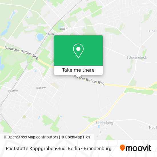 Raststätte Kappgraben-Süd map