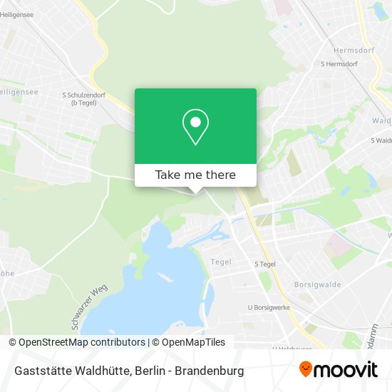 Gaststätte Waldhütte map