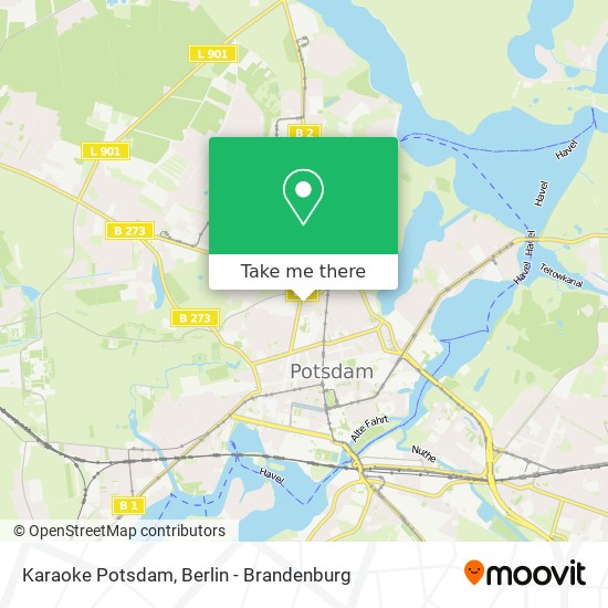 Карта Karaoke Potsdam