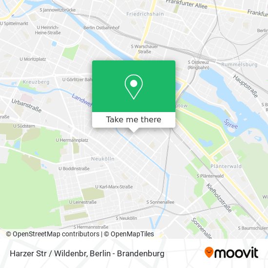 Harzer Str / Wildenbr map