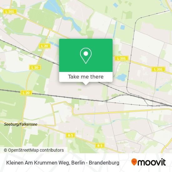 Kleinen Am Krummen Weg map