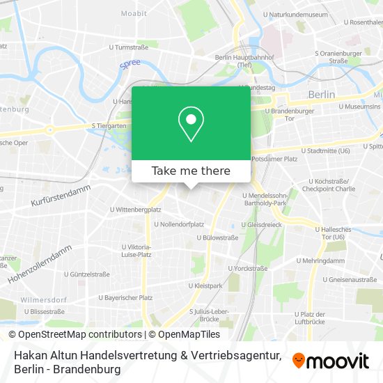 Карта Hakan Altun Handelsvertretung & Vertriebsagentur