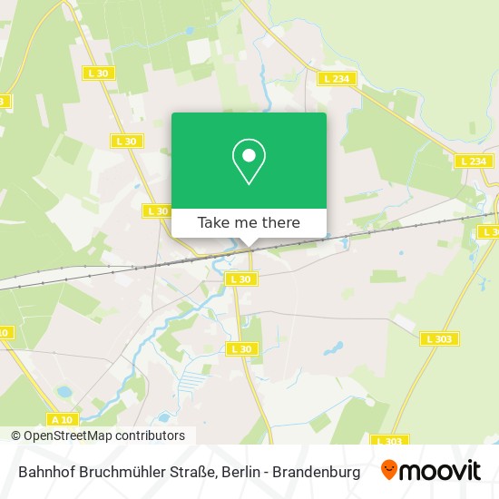 Bahnhof Bruchmühler Straße map