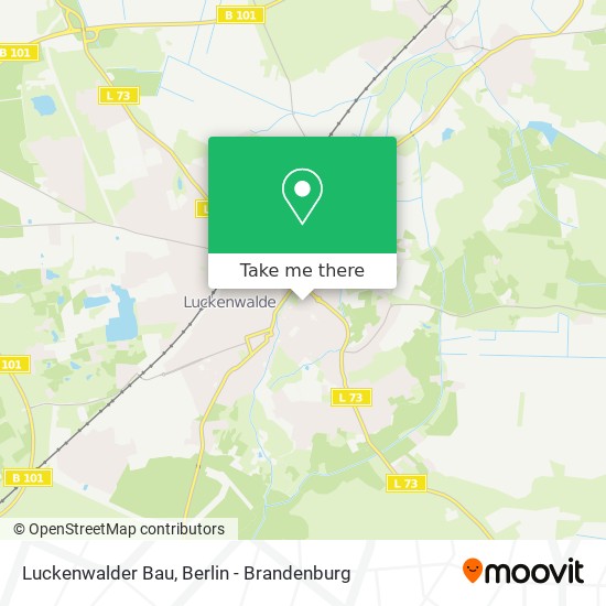 Luckenwalder Bau map