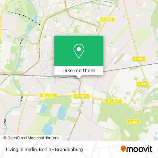 Карта Living in Berlin