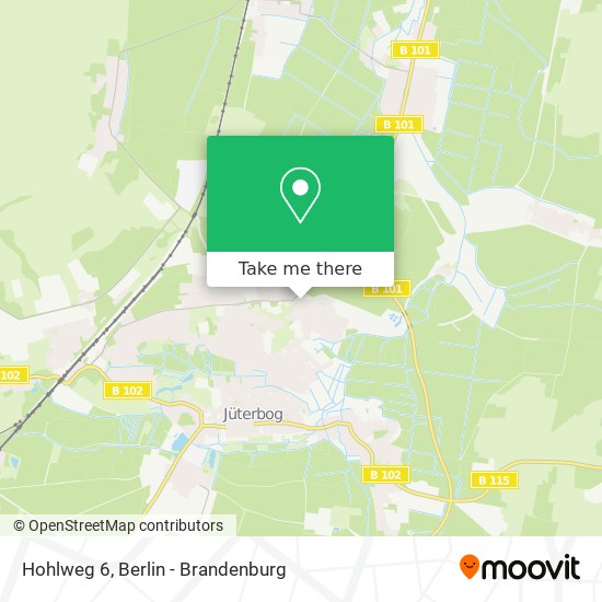 Hohlweg 6 map