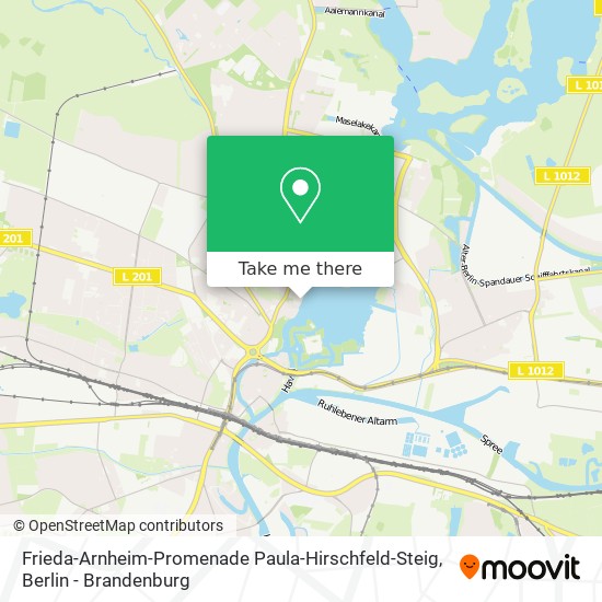 Карта Frieda-Arnheim-Promenade Paula-Hirschfeld-Steig