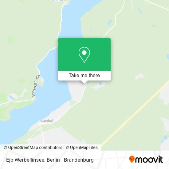 Карта Ejb Werbellinsee