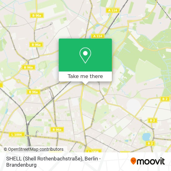 SHELL (Shell Rothenbachstraße) map