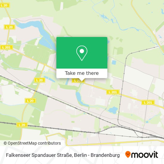 Falkenseer Spandauer Straße map