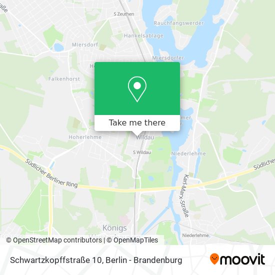 Карта Schwartzkopffstraße 10