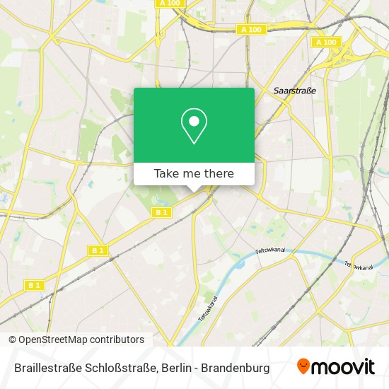 Braillestraße Schloßstraße map