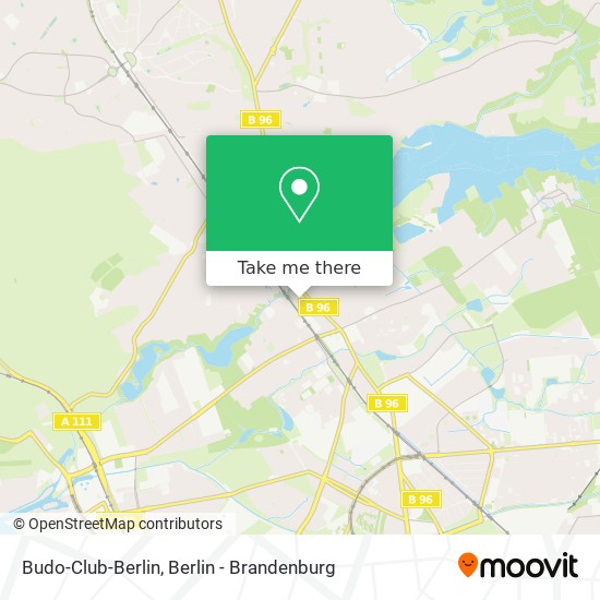 Budo-Club-Berlin map