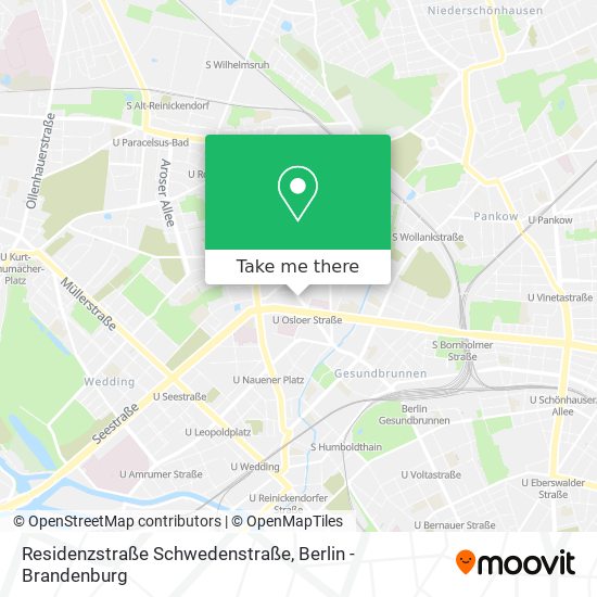 Residenzstraße Schwedenstraße map