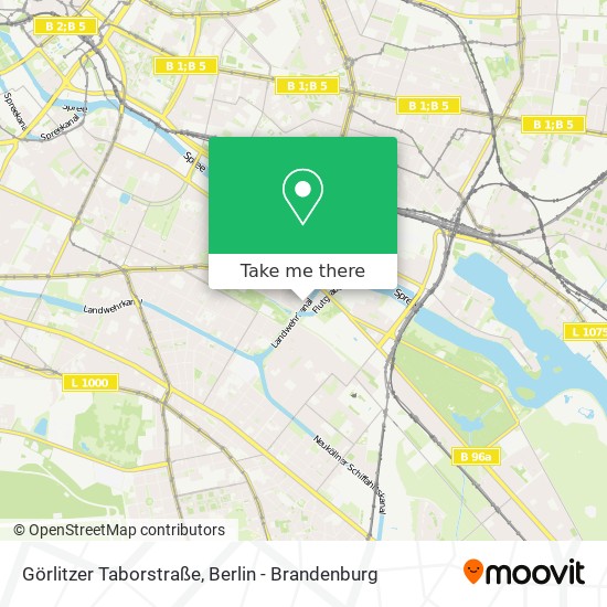 Görlitzer Taborstraße map