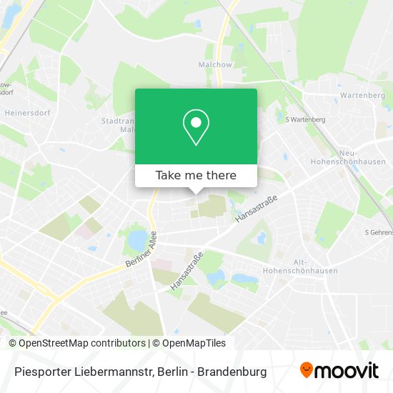 Piesporter Liebermannstr map