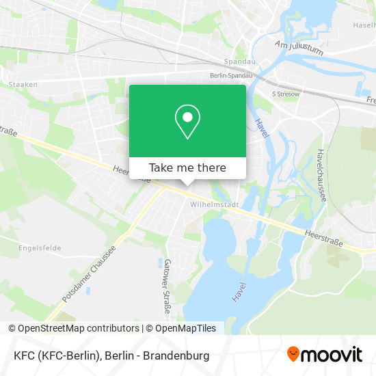 Карта KFC (KFC-Berlin)