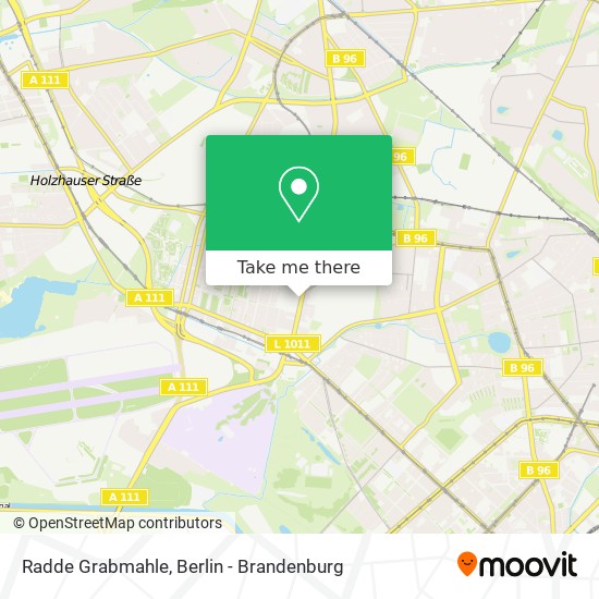 Radde Grabmahle map