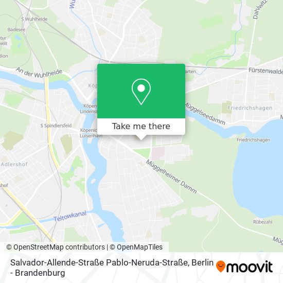 Карта Salvador-Allende-Straße Pablo-Neruda-Straße