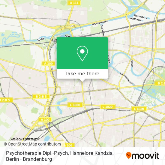 Psychotherapie Dipl.-Psych. Hannelore Kandzia map