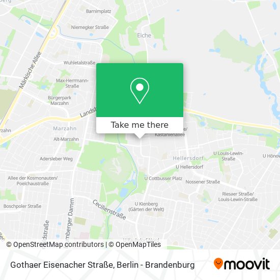 Карта Gothaer Eisenacher Straße