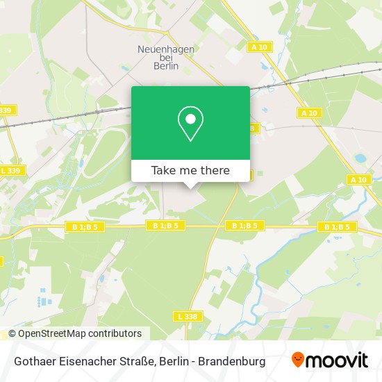 Gothaer Eisenacher Straße map