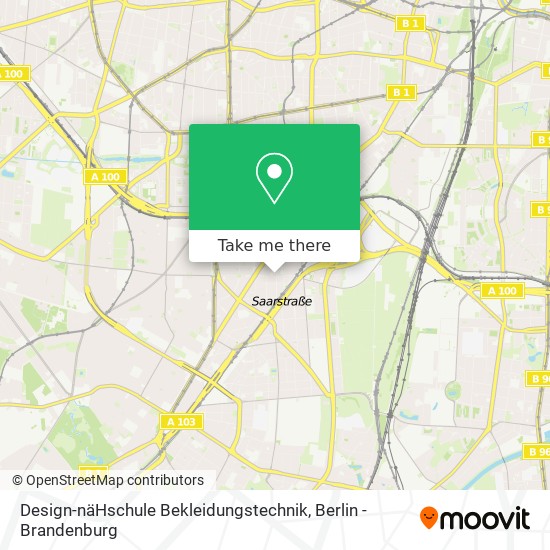 Design-näHschule Bekleidungstechnik map