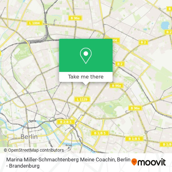 Карта Marina Miller-Schmachtenberg Meine Coachin