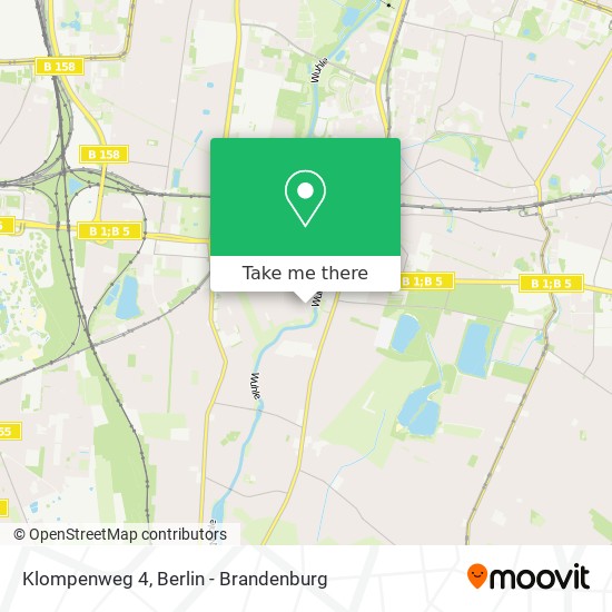 Карта Klompenweg 4