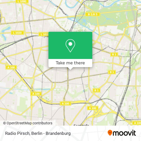 Radio Pirsch map