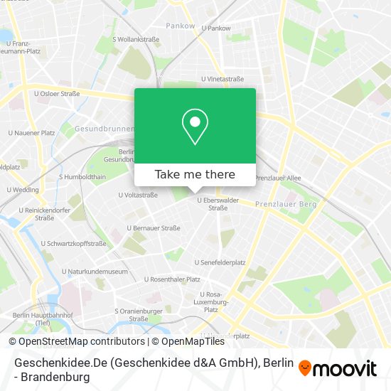 Карта Geschenkidee.De (Geschenkidee d&A GmbH)