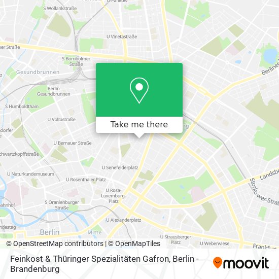 Feinkost & Thüringer Spezialitäten Gafron map