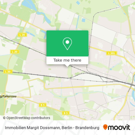 Immobilien Margit Dossmann map