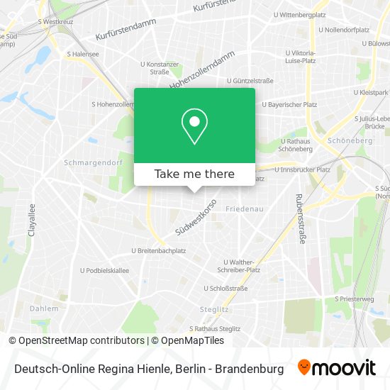 Карта Deutsch-Online Regina Hienle