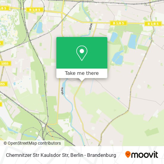 Карта Chemnitzer Str Kaulsdor Str