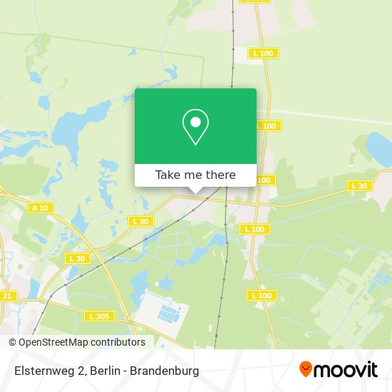 Elsternweg 2 map