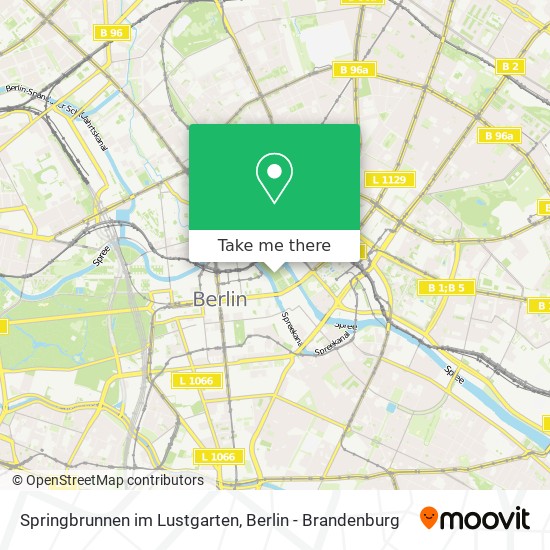 Springbrunnen im Lustgarten map