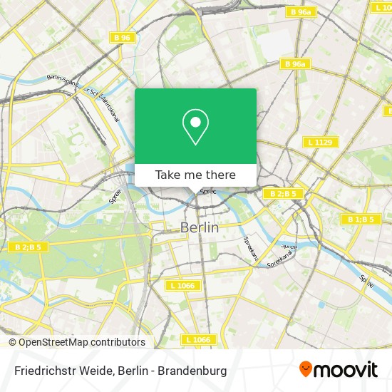 Friedrichstr Weide map