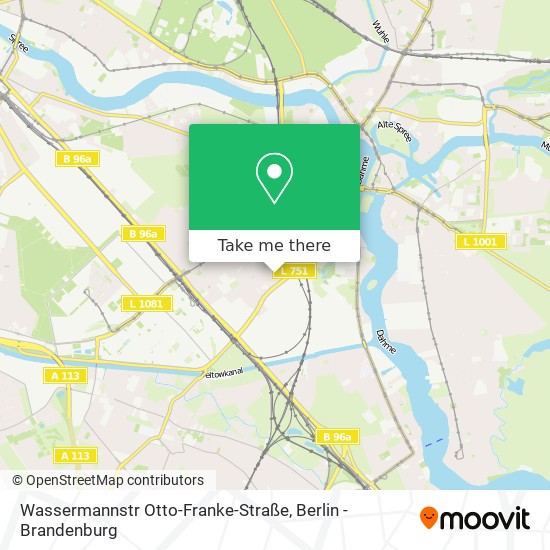 Карта Wassermannstr Otto-Franke-Straße